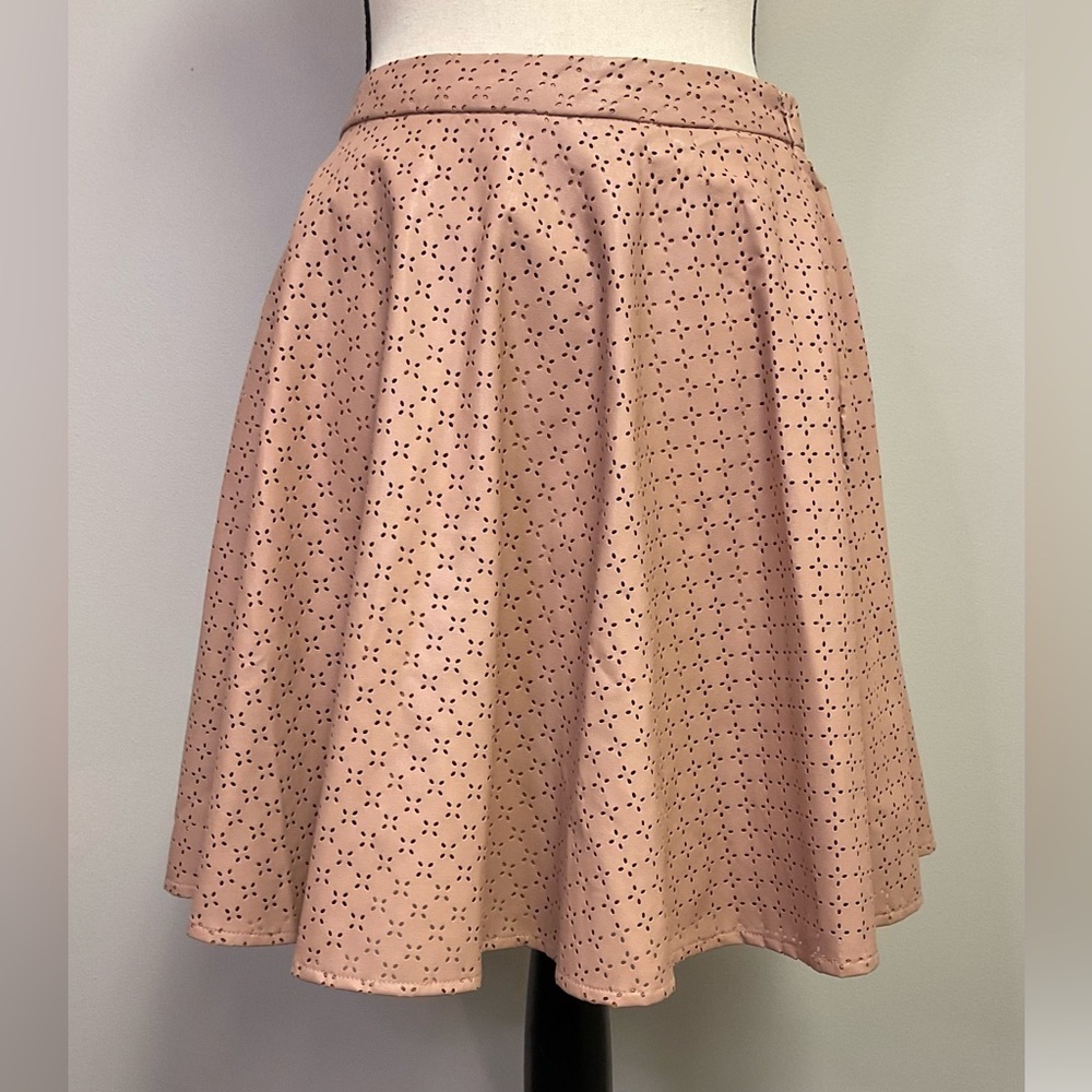 Anthro Sunday in Brooklyn Faux Leather Skirt - Picture 8 of 10
